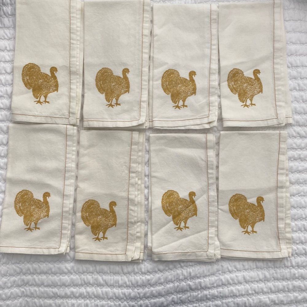 Threshold Turky napkins set of 8.